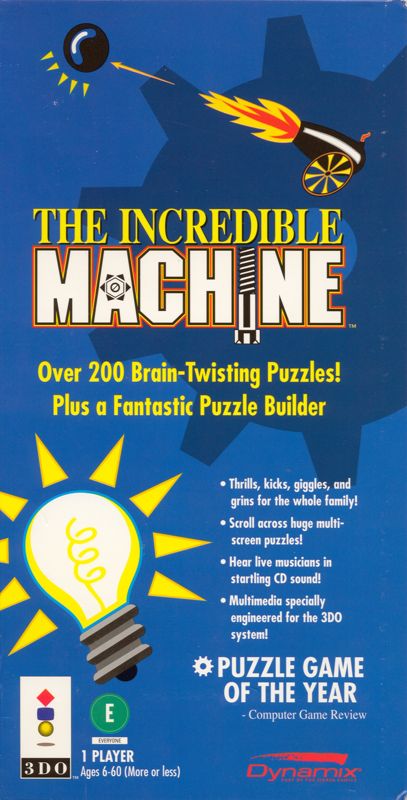 Incredible Machine box art for 3DO